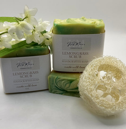 Lemongrass Scrub Soap