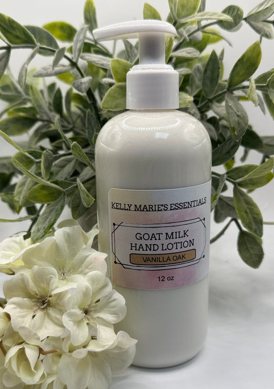 Goat Milk Lotion - Vanilla Oak
