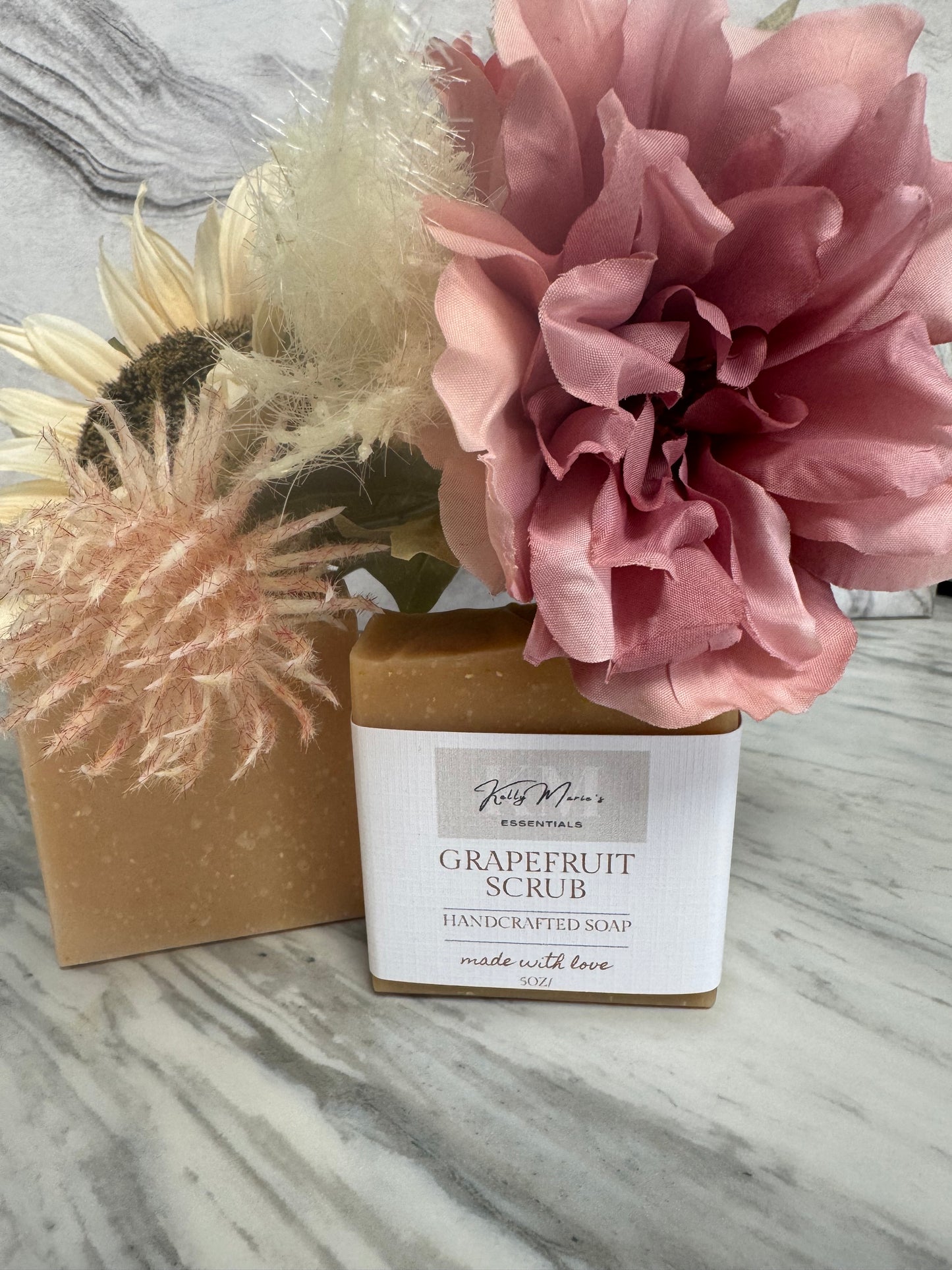 Grapefruit Scrub Soap