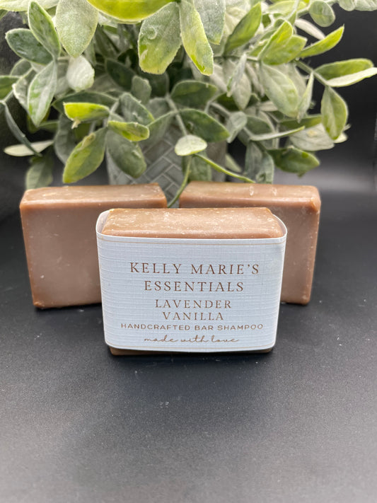 Lavender Vanilla Shampoo Bar