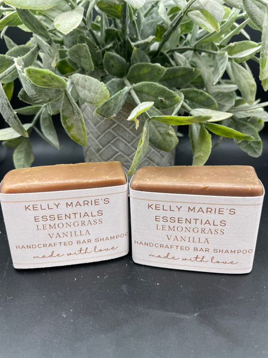 Lemongrass Vanilla Shampoo Bar
