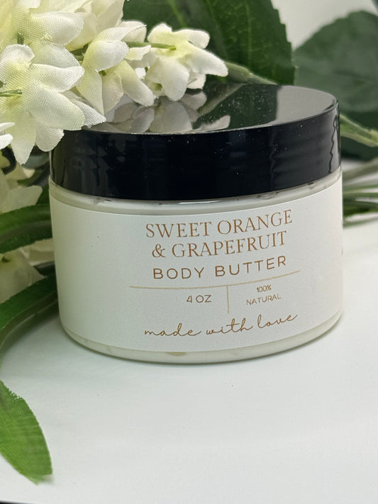 Sweet Orange Grapefruit Body Butter